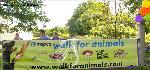 Walk for Animals Sponsor Banner